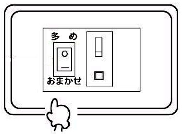 リモコンがない場合